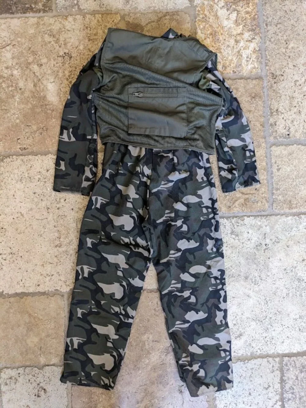 TEETOT & CO PARK RANGER 2PC COSTUME SIZE M (7-8)